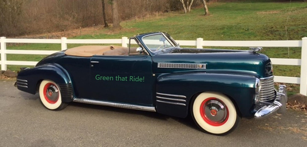 Thanks Mom. Your 1941 E-Cadillac!