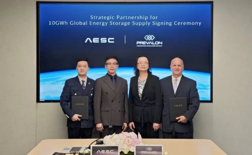 AESC signs 10GWh US domestic content BESS cell and module deal with system integrator Prevalon
