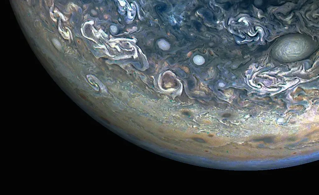 Colorful, Chaotic Jupiter