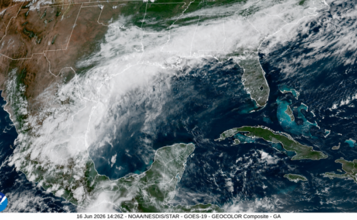 Heavy rains slam the Texas coast ahead of Potential Tropical Cyclone One