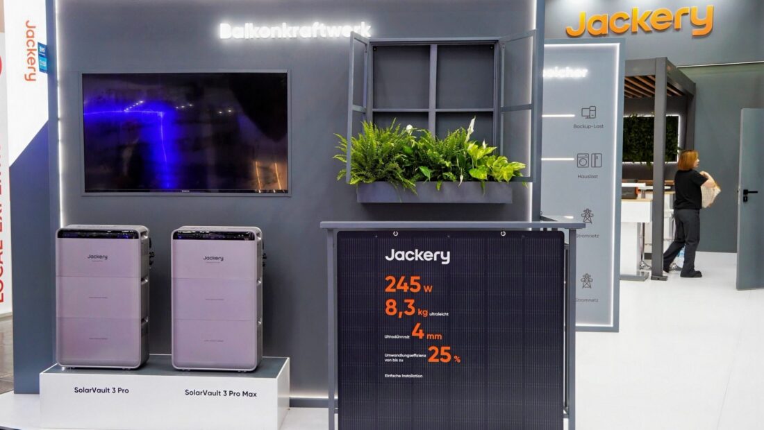 Jackery SolarVault 3 Taps Balcony Solar Potential At InterSolar Europe