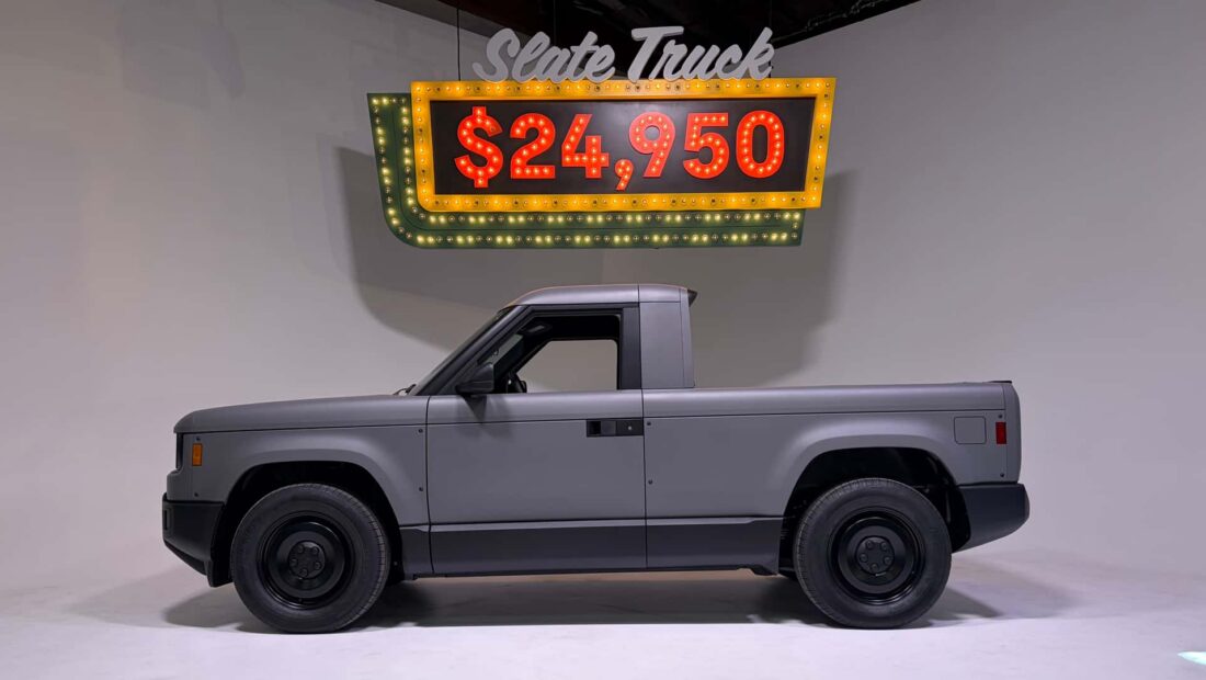 Slate's $24,950 EV Truck Will Test What America Really Wants