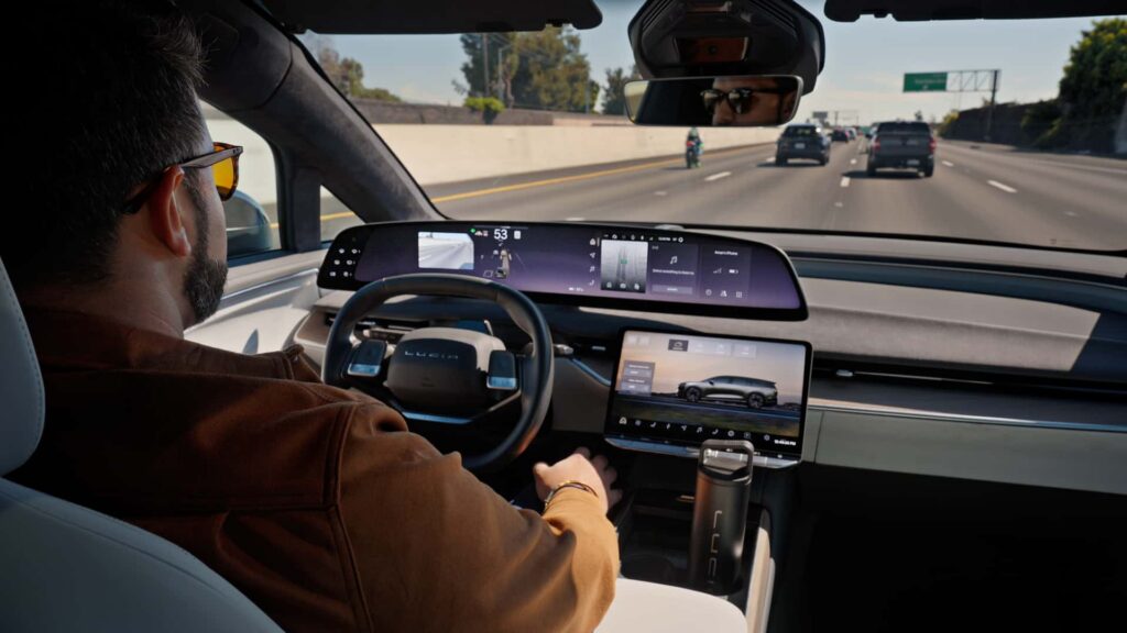 The Lucid Gravity's Latest Update Brings Hands-Free Driving And Google Maps Information