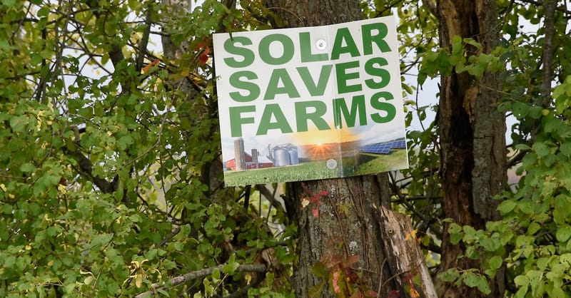 New York takes on the myth that solar is swallowing farmland