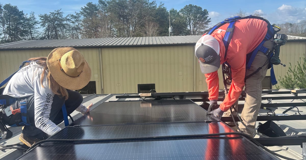 Post–Hurricane Helene, this community is getting creative with solar