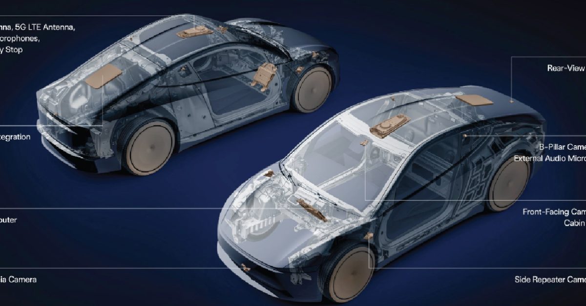 Tesla puts Starlink antenna in Cybercab