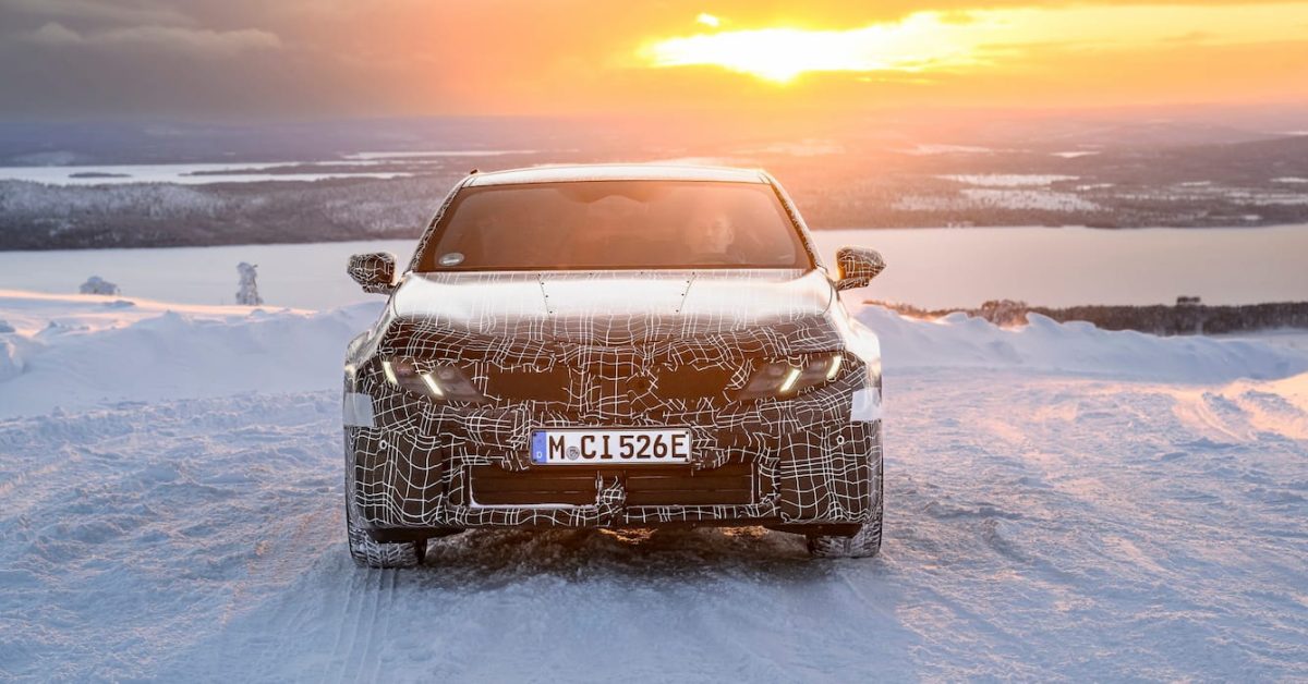 BMW i3 Touring caught for the first time, and that wagon rear is hard to miss