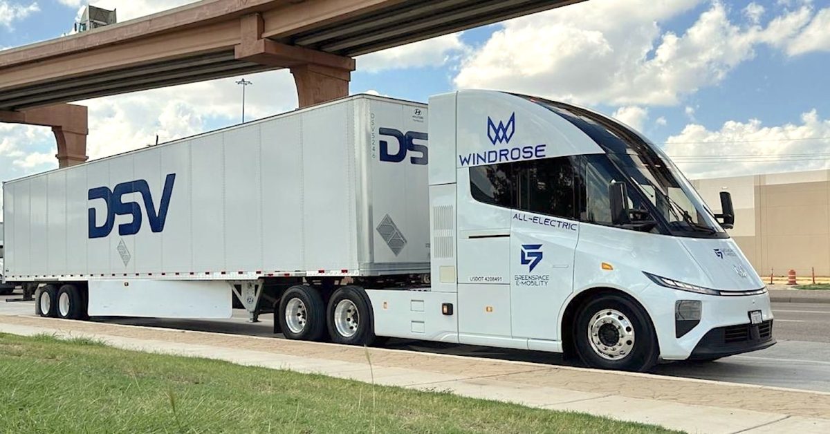 Windrose says 10 of its electric semi trucks are coming to Texas’ I-35 corridor