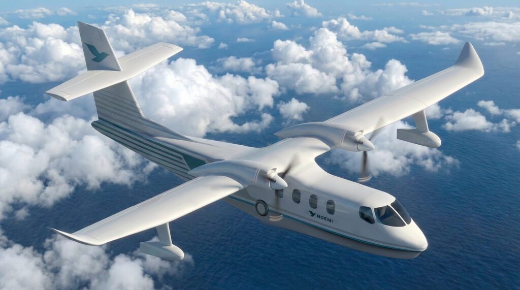 NOEMI Aerospace secures €3-million grant to support flight tests for its electric amphibious aircraft