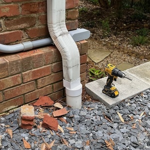 The Downspout Fountain: An Unplanned Home “Improvement”