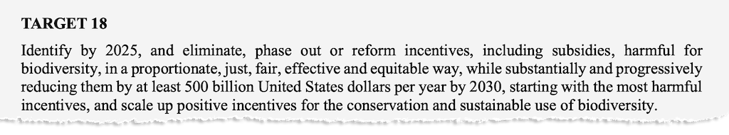 Analysis: 84% of nations miss deadline to identify ‘nature-harming’ subsidies by 2025 