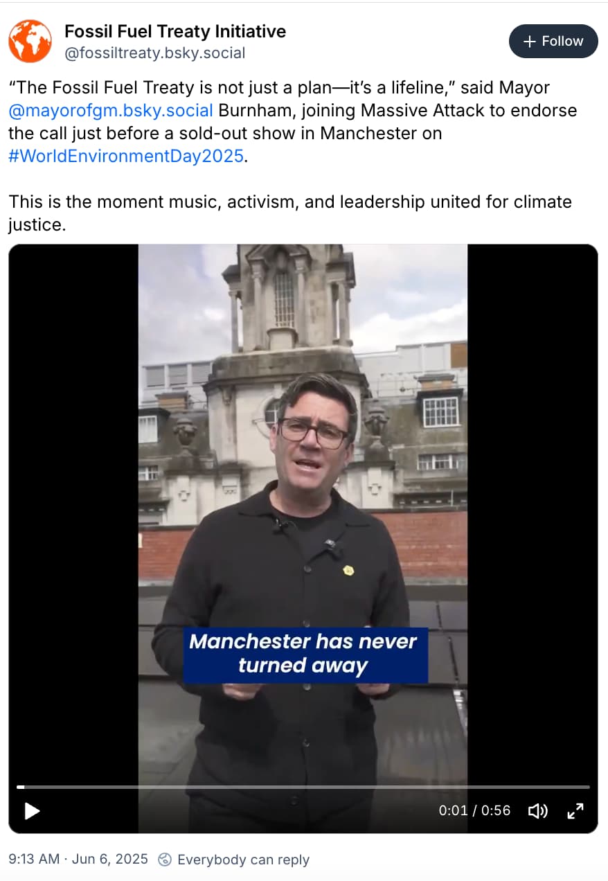 28 quotes from next UK leader Andy Burnham on climate, net-zero and fossil fuels