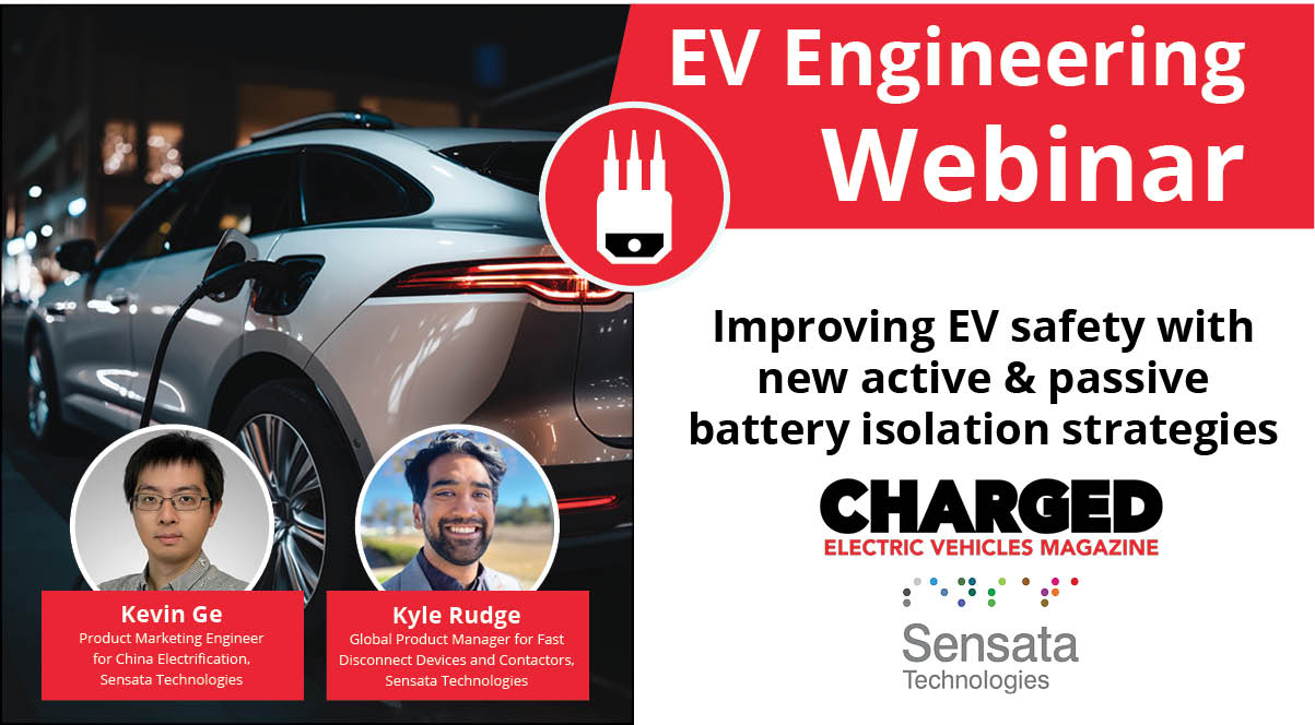 Webinar: Improving EV safety with new active & passive battery isolation strategies