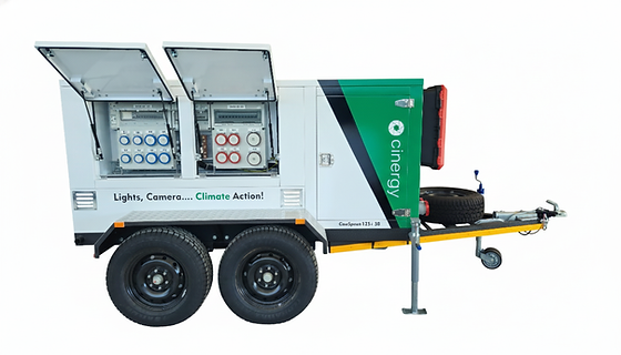 Cinergy Mobile Power Debuts Smart, Clean Mobile Energy Solutions for South Africa’s Film and Live Events Industries