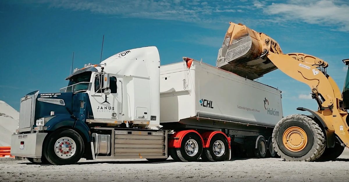Order up: Janus Electric set to convert 67 diesel trucks to battery-swap EVs