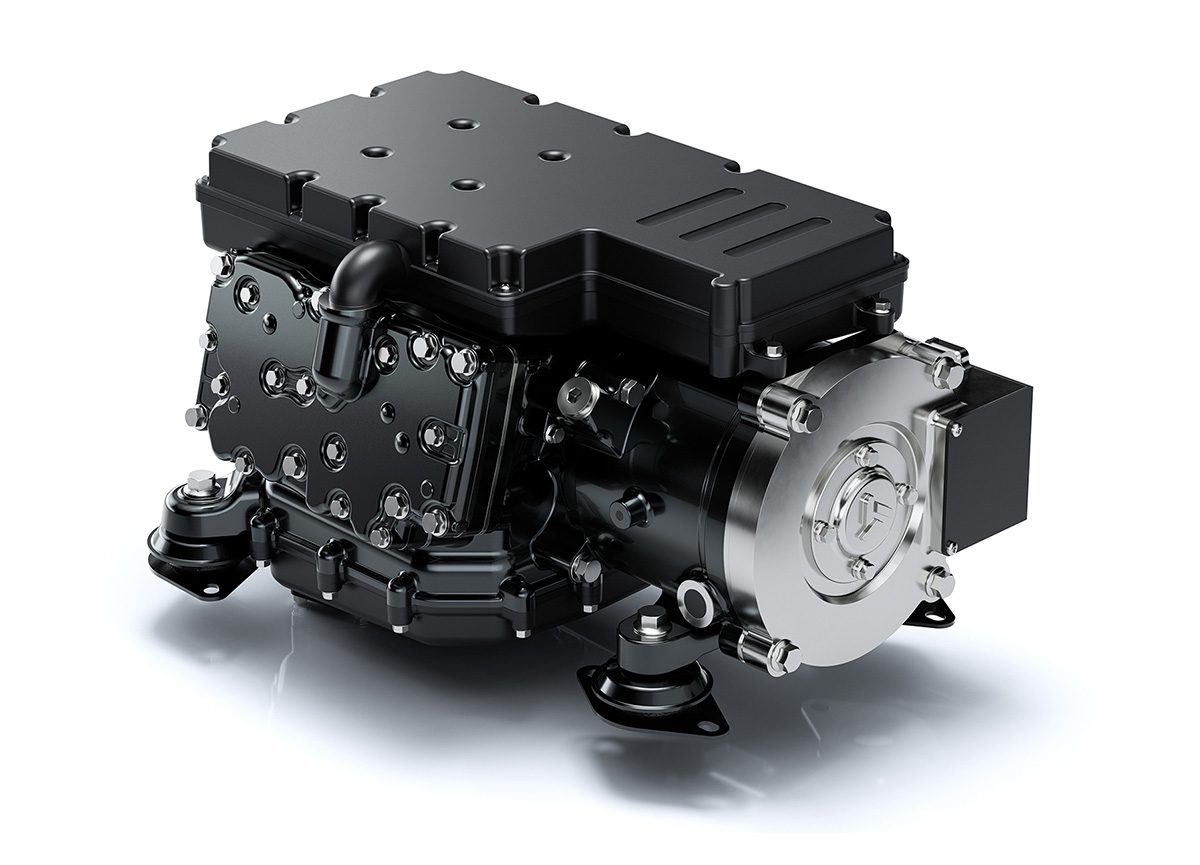 Driventic’s EAC compressor delivers up to 15 bar for electric trucks and buses