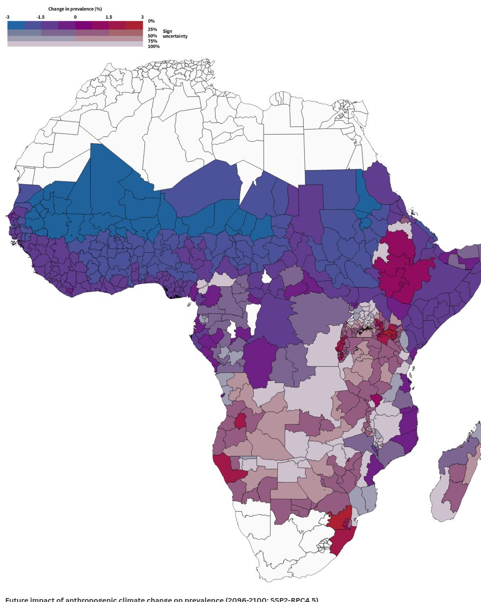 Climate change is driving a ‘shift’ in childhood malaria risk across Africa