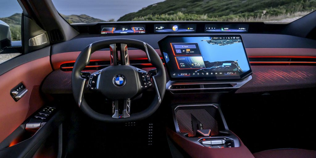 The BMW iX4 looks more like a grand tourer than an SUV [Images]