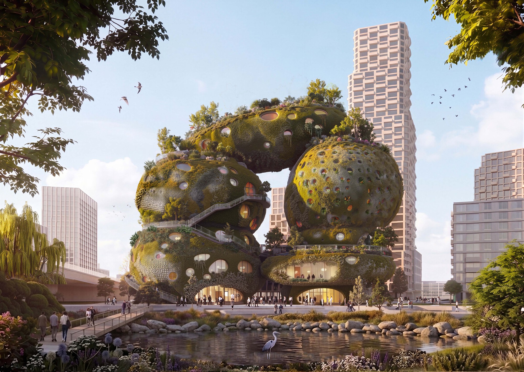 MVRDV Wins Competition to Design Shift Embassy in Rotterdam