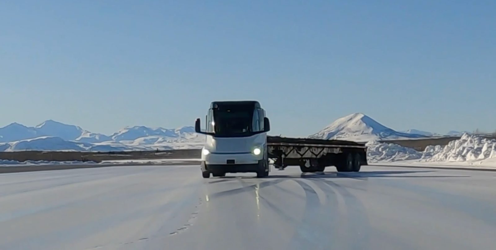 Musk says Tesla Semi self-driving is a year away, so truckers are safe