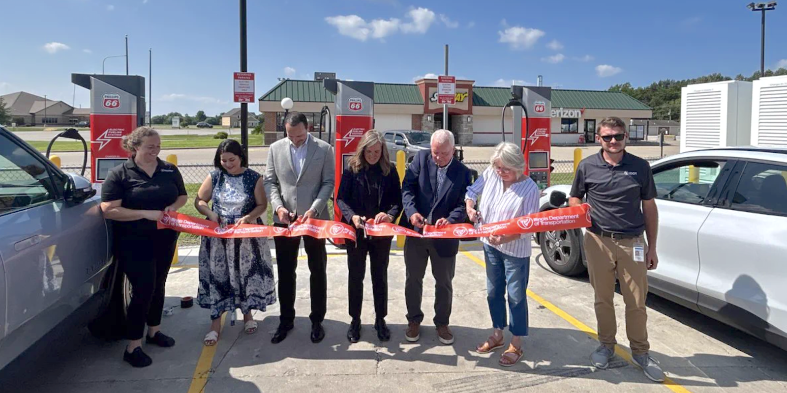 NEVI gets real in Illinois as first federally funded EV chargers go online