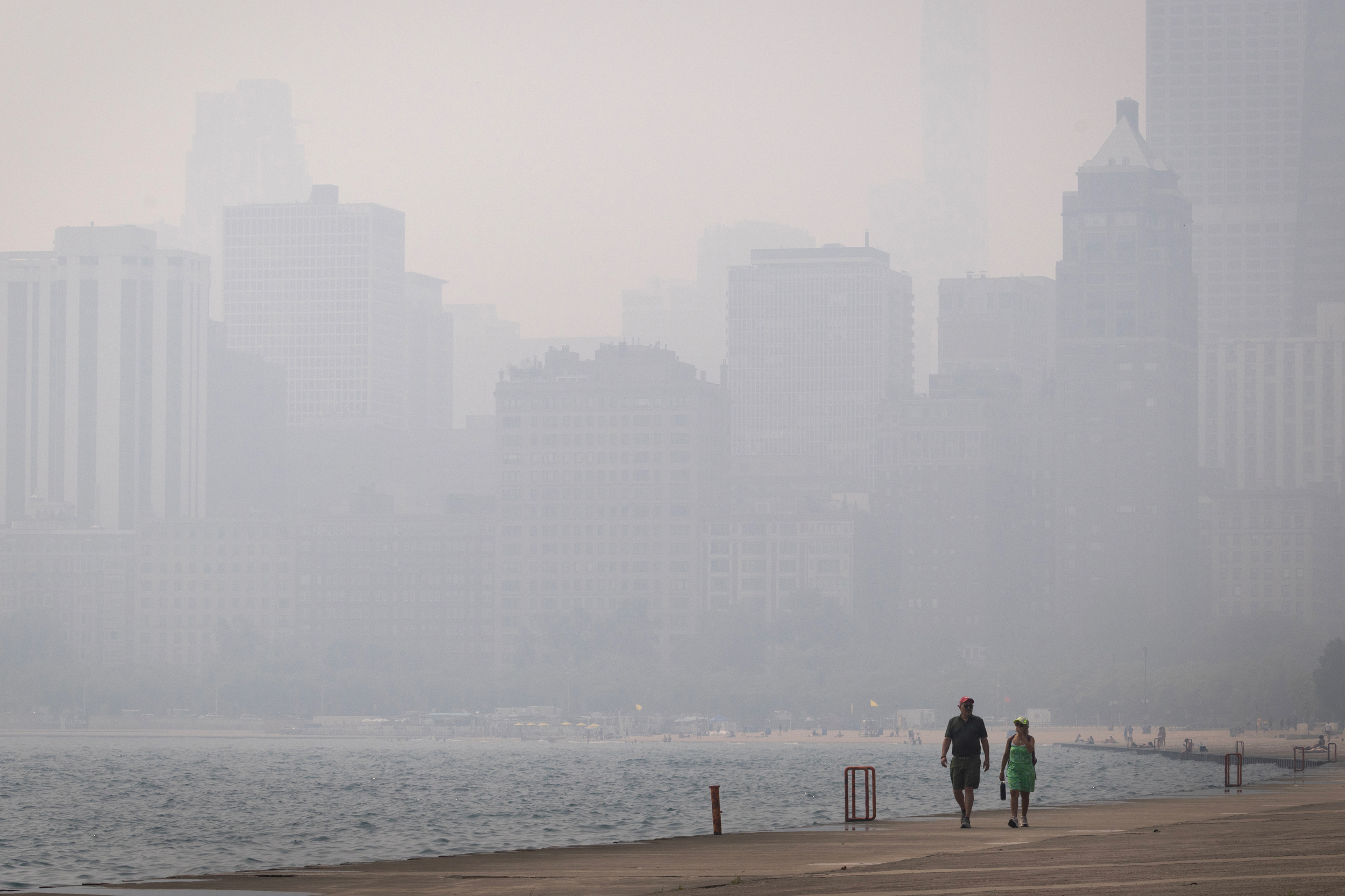 Wildfire Smoke Chokes Eastern and Midwestern Cities as Air Pollution Soars to Dangerously High Levels