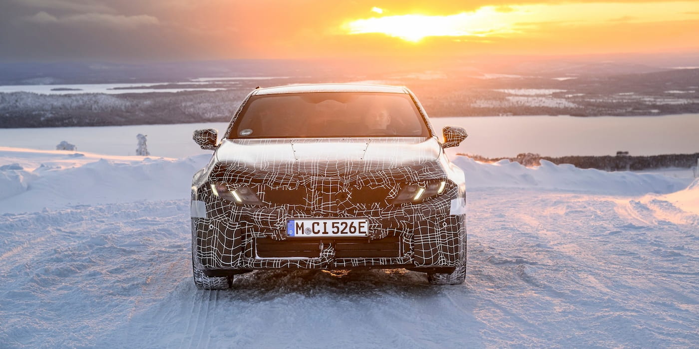 BMW i3 Touring caught for the first time, and that wagon rear is hard to miss