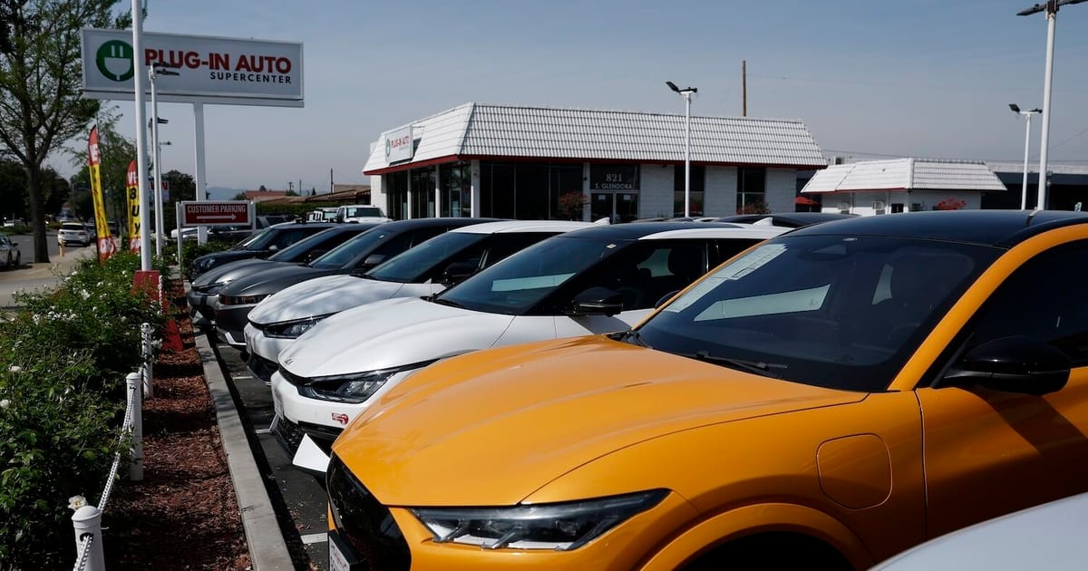California to offer a novel $3,500 rebate for first-time EV buyers