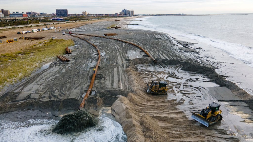 Climate change causes the ocean’s waters to expand