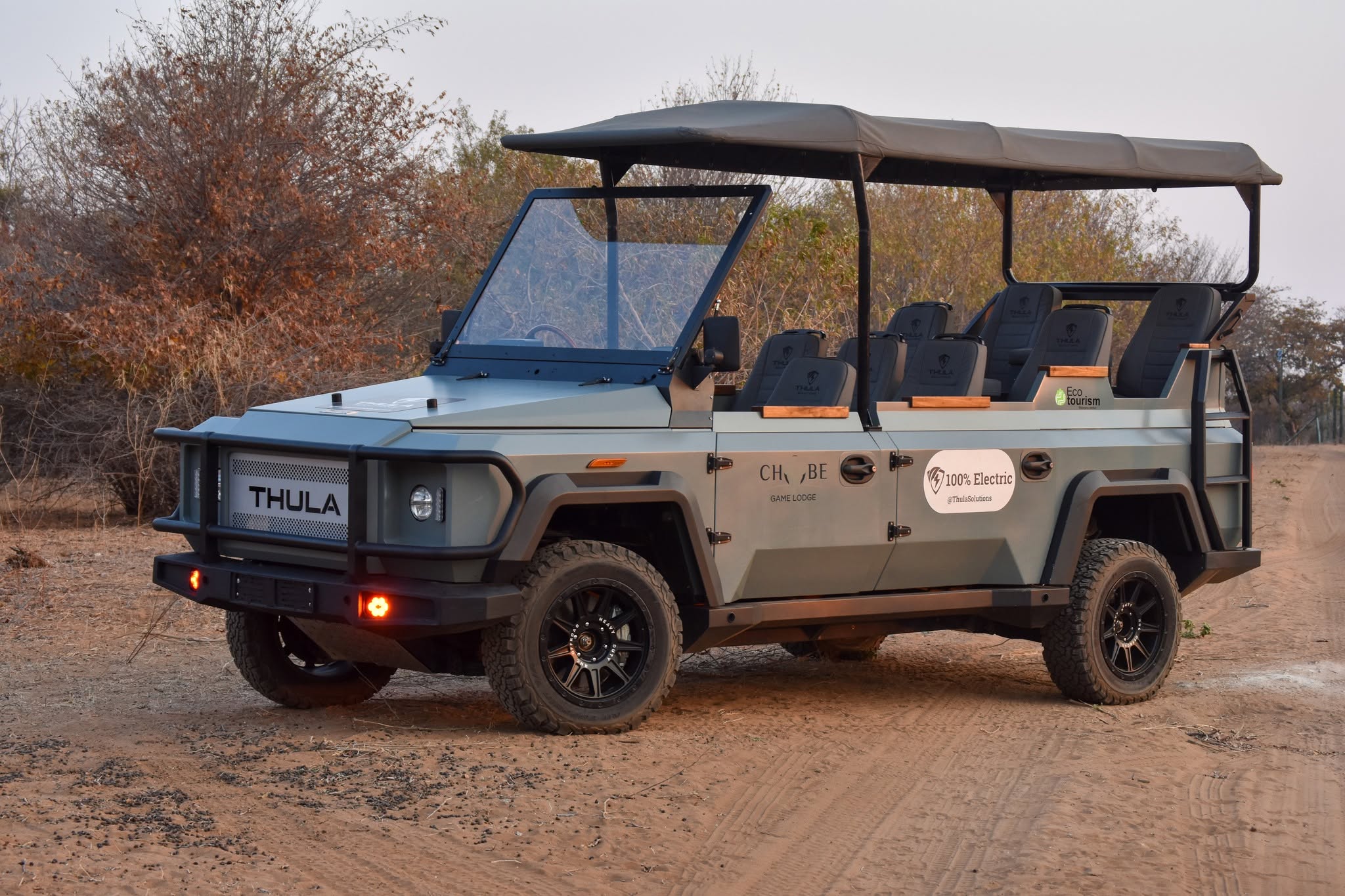 Sneaky safari: Thula Solutions’ electric 4×4 gets you closer to nature 