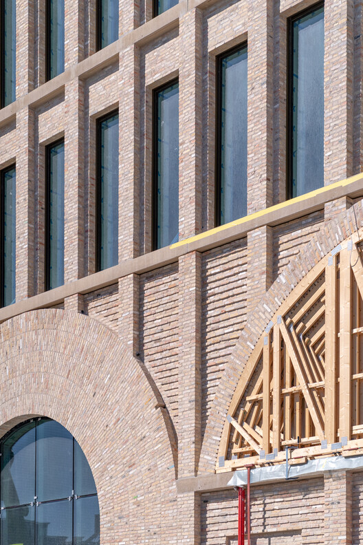 Reused Brick and Timber Shape Reiulf Ramstad Arkitekter's New Railway Station in Sweden