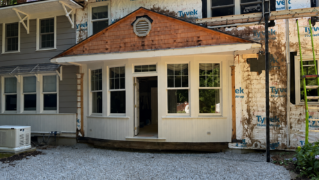 The Pretty Good House Blog: Renovating Existing Walls