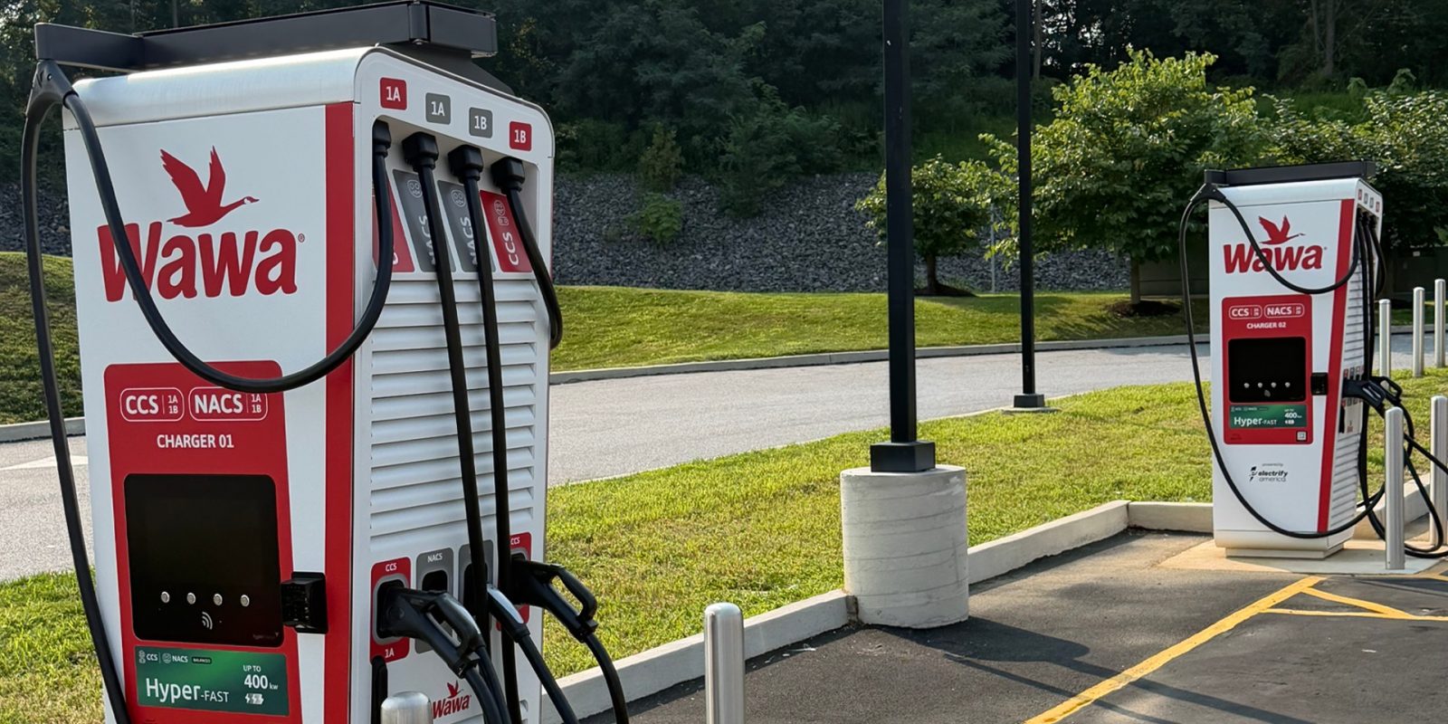 Wawa-branded EV chargers are expanding beyond Tesla