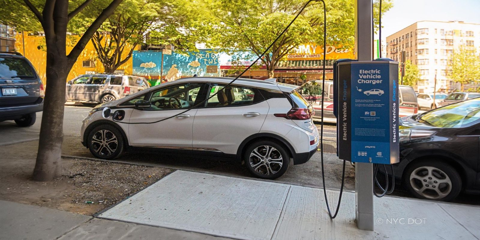 NYC is putting 600 new EV charging points right at the curb