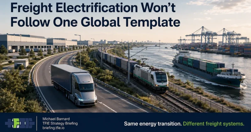 Battery Costs Are Global. Freight Geography Isn’t.