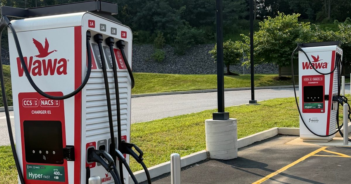 Wawa-branded EV chargers are expanding beyond Tesla