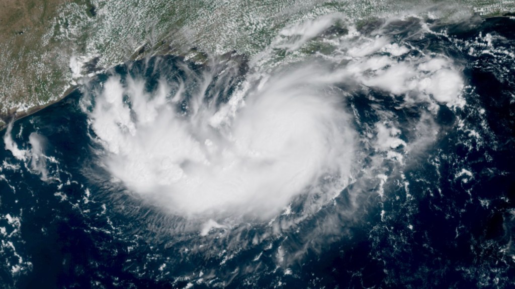 Texas and Louisiana could get hit by a fast-spin-up tropical storm on Tuesday