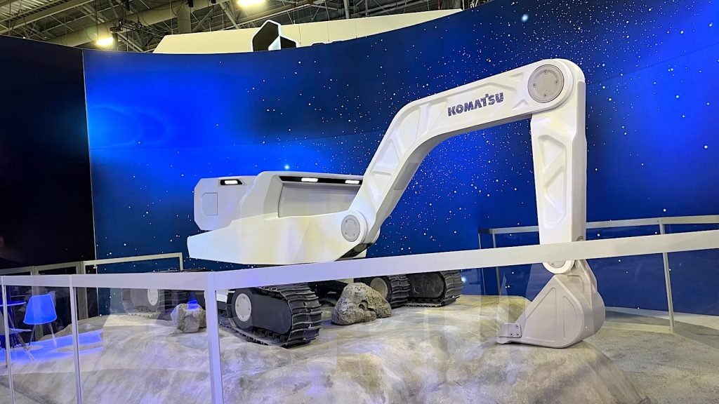 Heavy equipment space race heats up with new Vermeer lunar excavator [update]