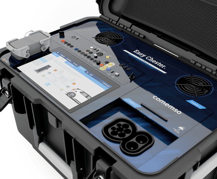 comemso’s Easy Chester Ultimate tests charging stations in one mobile system
