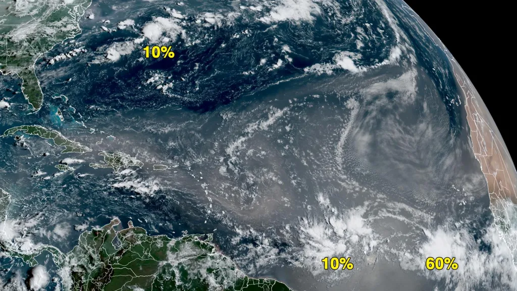 Watching the Atlantic: Could tropical waves exiting Africa make it past the wind shear?