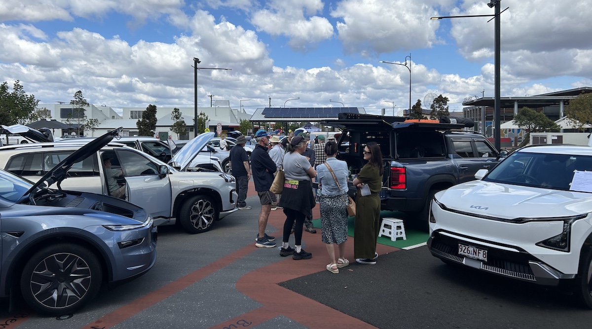 EV Chargers in the Tourist Regions of Queensland