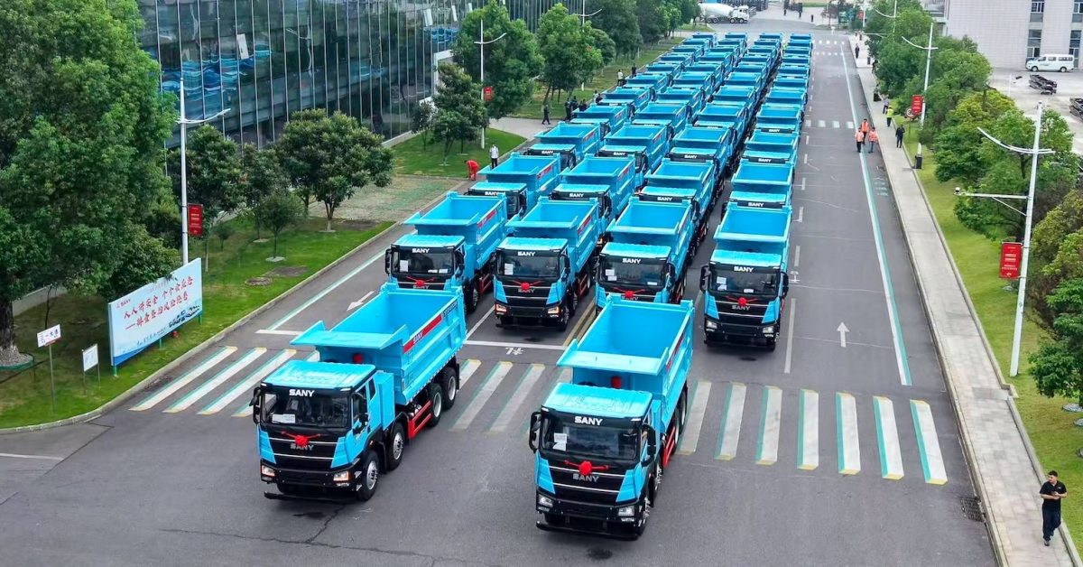 SANY delivered 200 electric haul trucks, 600 EV wheel loaders – LAST MONTH