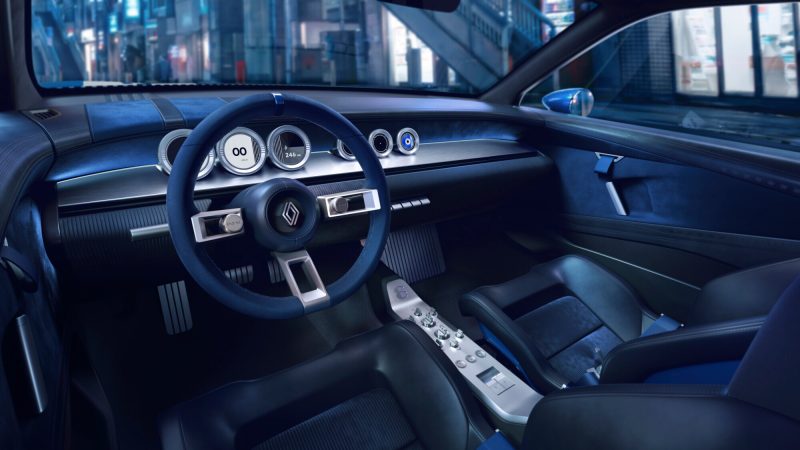 Renault 8 Gordini reborn as 270 hp electric rally retromobile