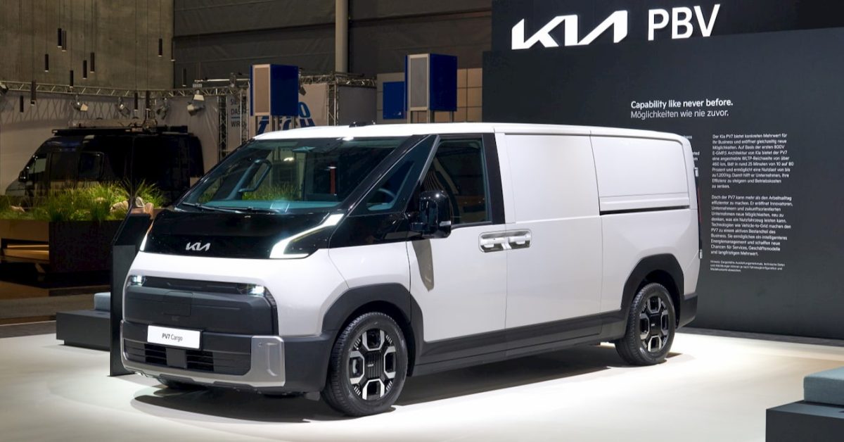 Kia expects its bigger electric vans to outsell the PV5 as it targets 250,000 by 2030