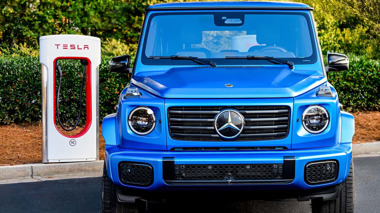 The 2027 Mercedes G 580 EV Gets A NACS Port, More Range, And Faster Charging