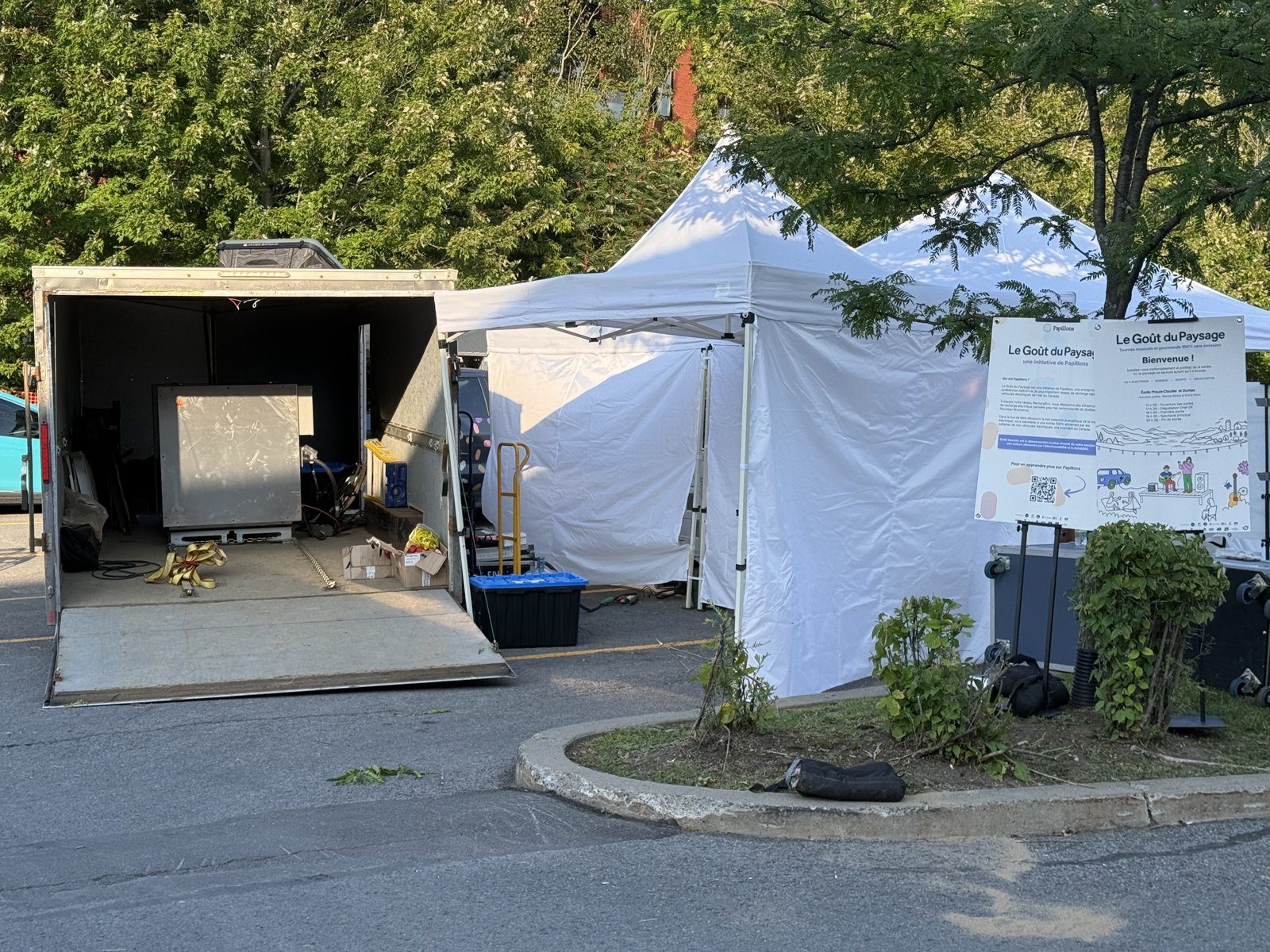 Two Silverado EVs and a 150 kWh battery powered this entire concert tour