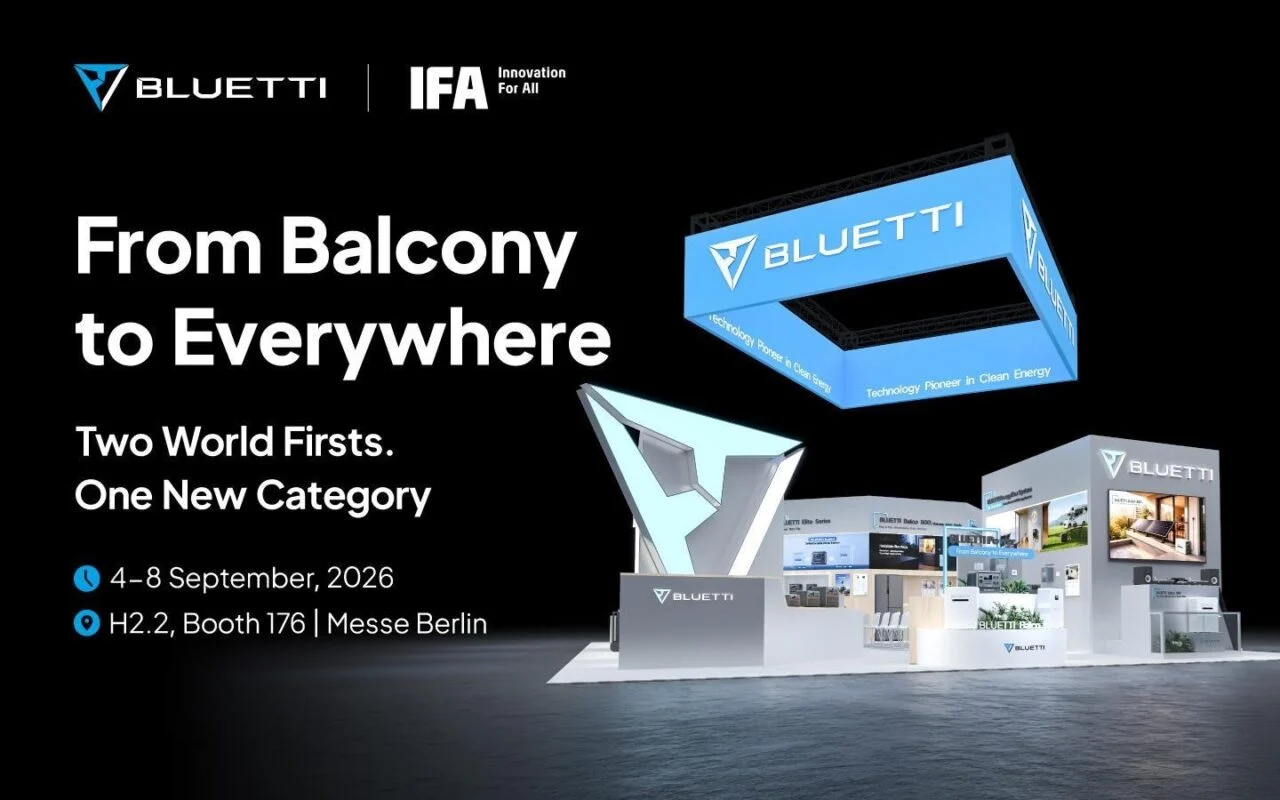 BLUETTI Launches New Energy Solutions for Work, Home and Life on the Move at IFA 2026