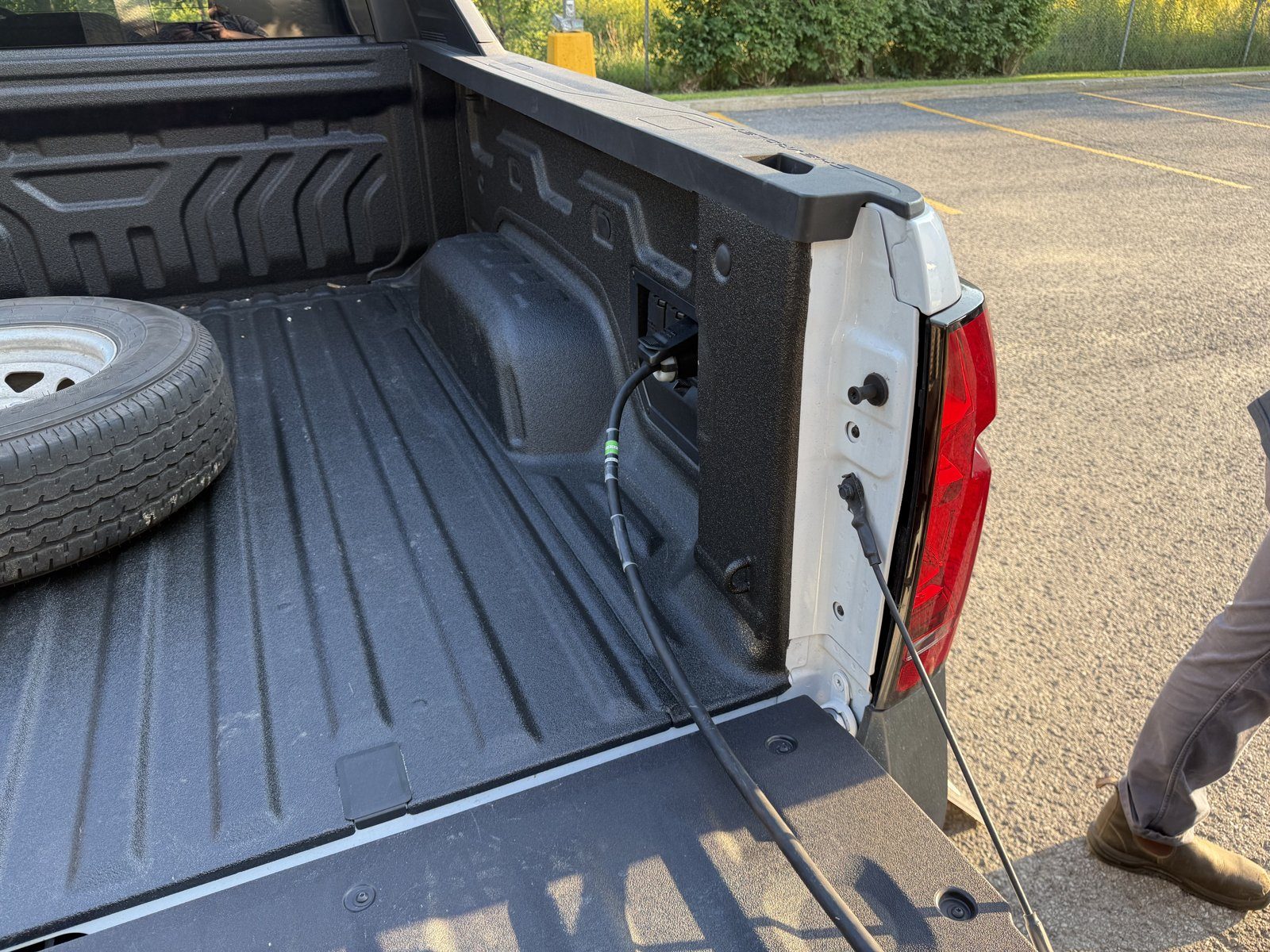Two Silverado EVs and a 150 kWh battery powered this entire concert tour