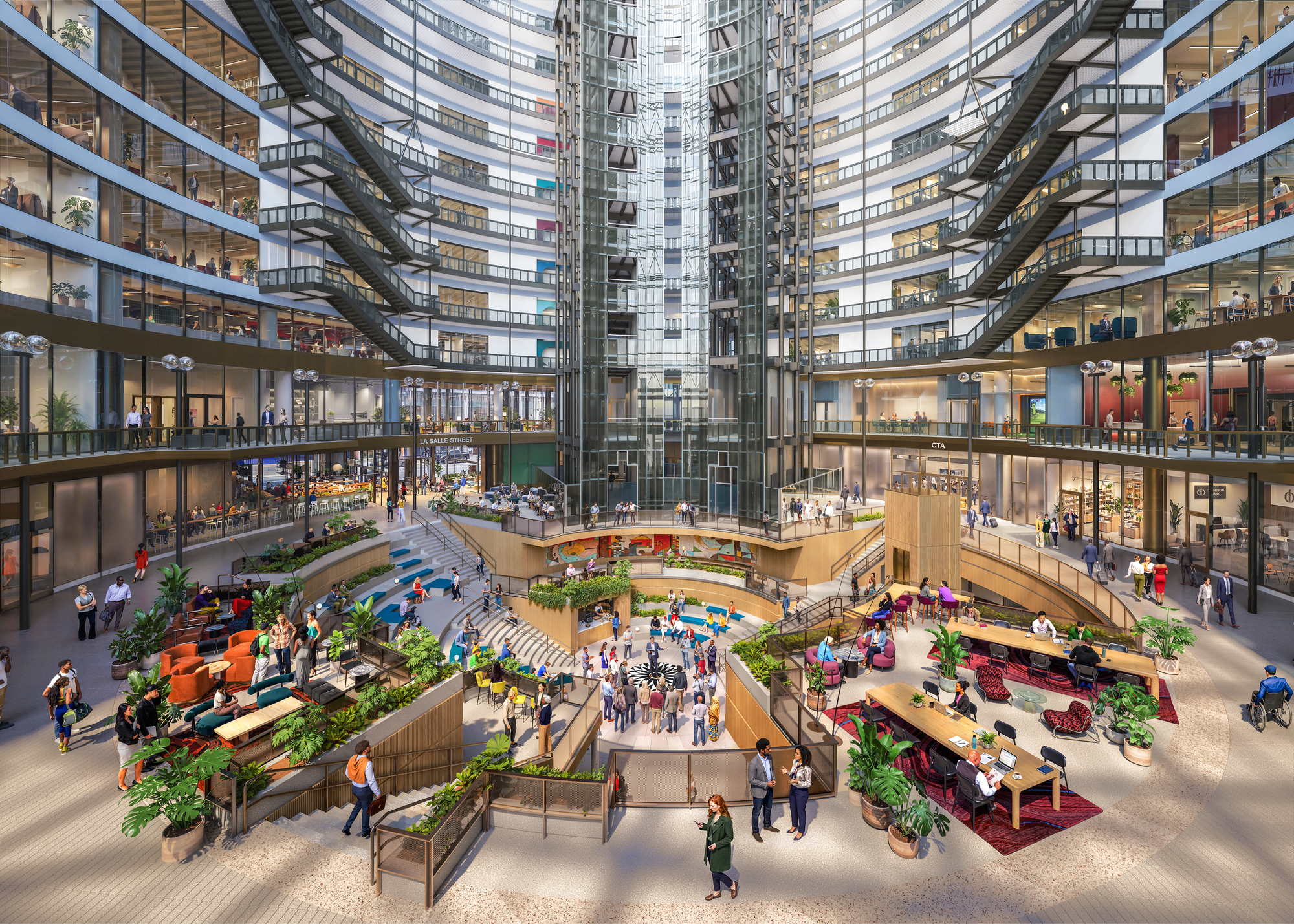 Google Unveils New Renderings of Chicago's Thompson Center Redesign, Marking Its Escape From Demolition