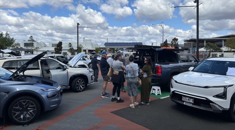 EV Chargers in the Tourist Regions of Queensland